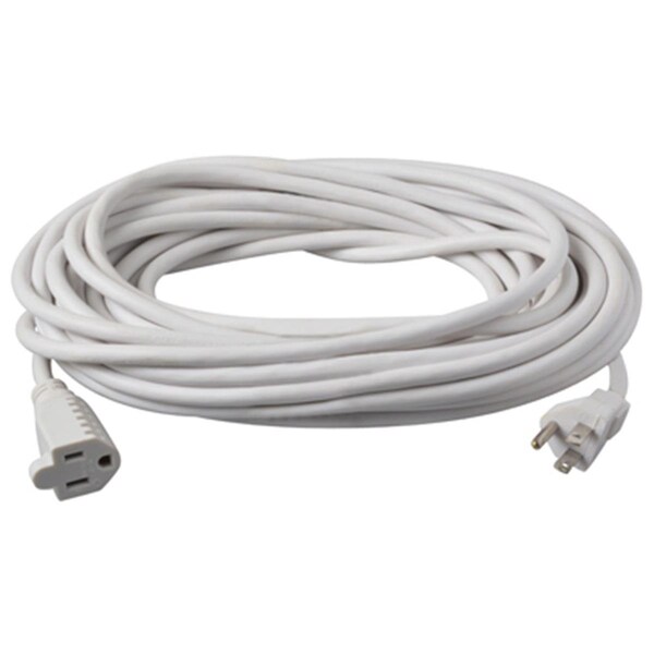 Virtual Extension Cord, Outdoor, 1 Outlets, White, Vinyl, 40 ft VI2670415 - main